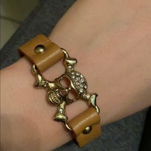 Skull and crossbone bracelet